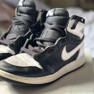 Nike Black and Gray Sneakers